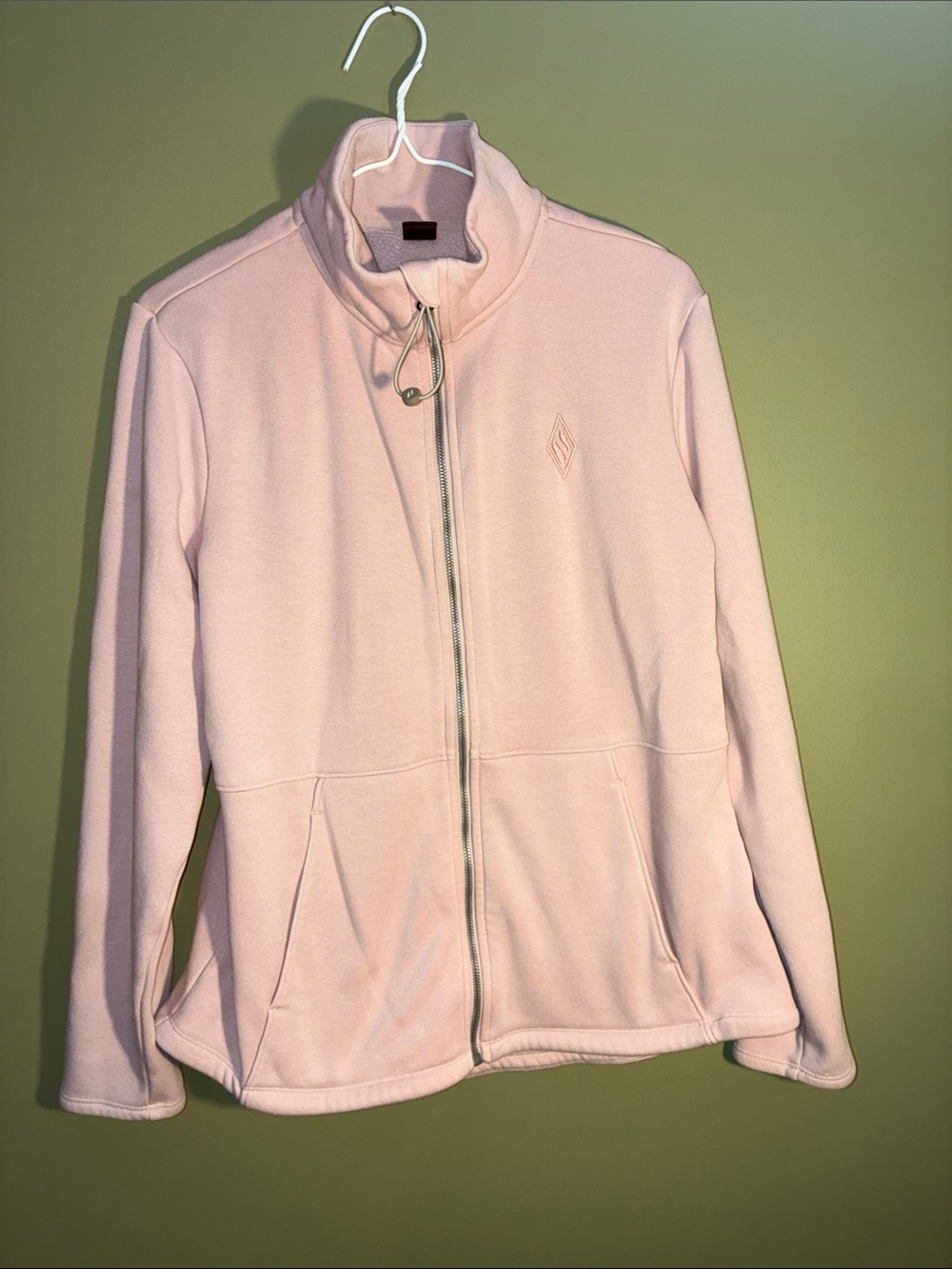 Skechers Pale Pink Zip-Up Fleece Lined Jacket